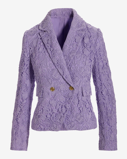 Corded Lace Blazer Sand Verbena